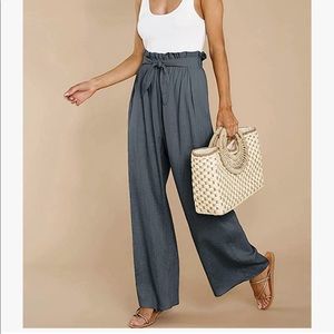 Casual Paper Bag, high waisted Pants